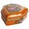 Box aus Porzellan und vergoldetem Messing im Stil von Sèvres 1