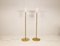 Lampadaires Mid-Century en Laiton de Luxus, Sweden, 1970s, Set de 2 9