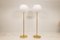 Lampadaires Mid-Century en Laiton de Luxus, Sweden, 1970s, Set de 2 3