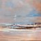 Liliane Pémier, Un dimanche d’hiver d’hiver sur la plage, 2021, Acrylic on Canvas 3