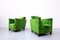 Green Velvet Club Armchairs, 1940s, Set of 2, Image 2