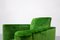 Green Velvet Club Armchairs, 1940s, Set of 2, Image 12