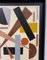 Geometric Abstraction Oil on Canvas by Armilde Dupont, Belgium, 1970s 4