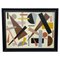 Geometric Abstraction Oil on Canvas by Armilde Dupont, Belgium, 1970s, Image 1