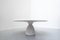 Round White Carrara Marble Coffee Table by Peter Draenert, 1970s 3