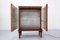 Italienische Mid-Century Modern Bar aus Holz & Glas, 1950er 9