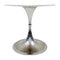 Mid-Century Round Dining Table with Marble Top, Italy, 1970s 1