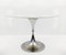 Mid-Century Round Dining Table with Marble Top, Italy, 1970s 2