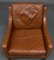 Mid-Century Danish Cognac Leather Lounge Chairs, 1960s 3