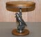 Silver Plated American Eagle Side Table with Marble Top 14