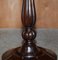 William IV Patinated Hardwood Tilt Top Side Table 15