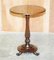 William IV Patinated Hardwood Tilt Top Side Table 6