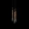 Lampada da soffitto STAV 3 in ottone nero di Johan Carpner per Konsthantverk, Immagine 10