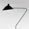 Black Three Rotating Arms Floor Lamp by Serge Mouille 6
