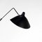 Black Three Rotating Arms Floor Lamp by Serge Mouille 7