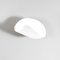 Weiße Conche Wandlampe von Serge Mouille 2