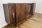 Large Parisian Art Deco Sideboard with Curved Fronts in Rosewood, 1920s 11