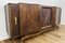 Large Parisian Art Deco Sideboard with Curved Fronts in Rosewood, 1920s, Image 9