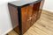 Art Deco Cabinet with Veneer and Mirrored Compartment 10