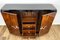 Art Deco Cabinet with Veneer and Mirrored Compartment 9