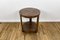 Art Deco Tripod Side Table with Walnut Veneer, Paris Area, 1920s, Image 6