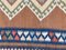 Tapis Kilim Plat Vintage, Turquie 5