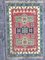 Indischer Vintage Durhi Baumwolle Flacher Teppich 2