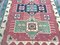 Indischer Vintage Durhi Baumwolle Flacher Teppich 5
