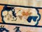 Chinesischer Vintage Art Deco Design Peking Teppich 9