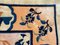 Chinesischer Vintage Art Deco Design Peking Teppich 7