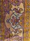 Antique Turkish Anatolian Distressed Fine Silk Cesareh Rug 12