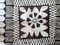 African Painted Leather Rug 5