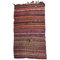 Antique Moroccan Distressed Kilim 1