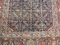 Large Antique Distressed Runner Mahal Hand Knotted Rug 5