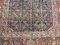 Large Antique Distressed Runner Mahal Hand Knotted Rug, Image 5