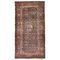 Large Antique Distressed Runner Mahal Hand Knotted Rug, Image 1