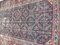 Large Antique Distressed Runner Mahal Hand Knotted Rug 9