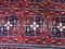 Vintage Fine Turkmen Afghan Boukhara Design Rug 8