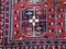 Vintage Fine Turkmen Afghan Boukhara Design Rug 5