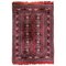 Vintage Fine Turkmen Afghan Boukhara Design Rug, Image 1