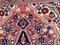 Kleiner Vintage Sarouk Teppich 23