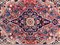 Kleiner Vintage Sarouk Teppich 16