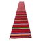 Vintage Hand Woven Colorful Runner 1