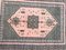 Rustikaler marokkanischer Vintage Teppich im Rabat Design 2