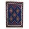 Großer nordafrikanischer Tunesischer Vintage Teppich 1