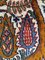 Kleiner indischer Vintage Teppich aus feiner Seide 15