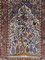 Kleiner indischer Vintage Teppich aus feiner Seide 2