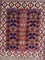 Vintage Silk Turkmen Rug 2