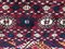 Vintage Fine Boukhara Afghan Rug, Image 11