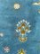 Blauer tunesischer Vintage Teppich 15
